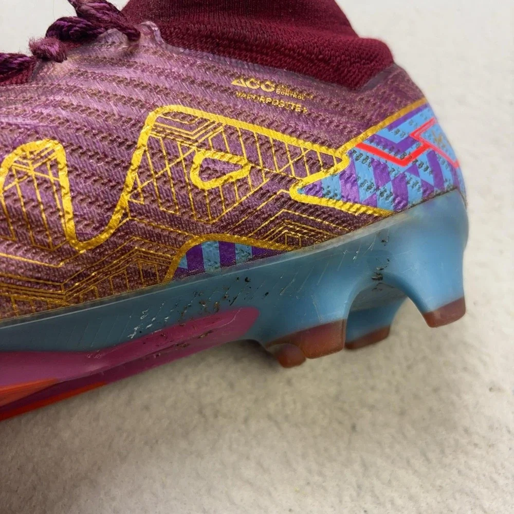 Nike Air Zoom Mercurial Shoes Mens Size 9 Purple Soccer Cleats FG DO9342-694